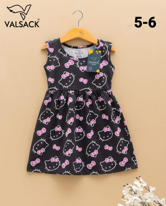 Girls Sleeveless Frocks 1.0