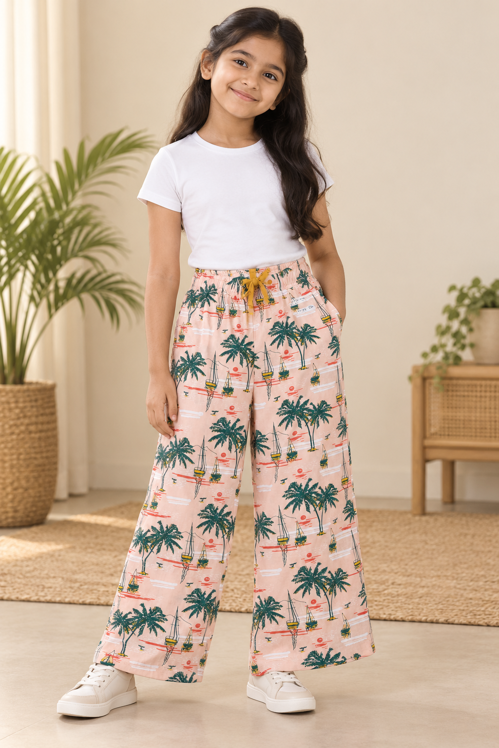 Ivory Tropical Palm