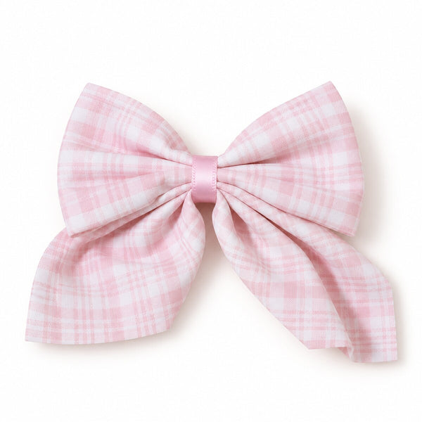 Classic Check Bow Hair Pin