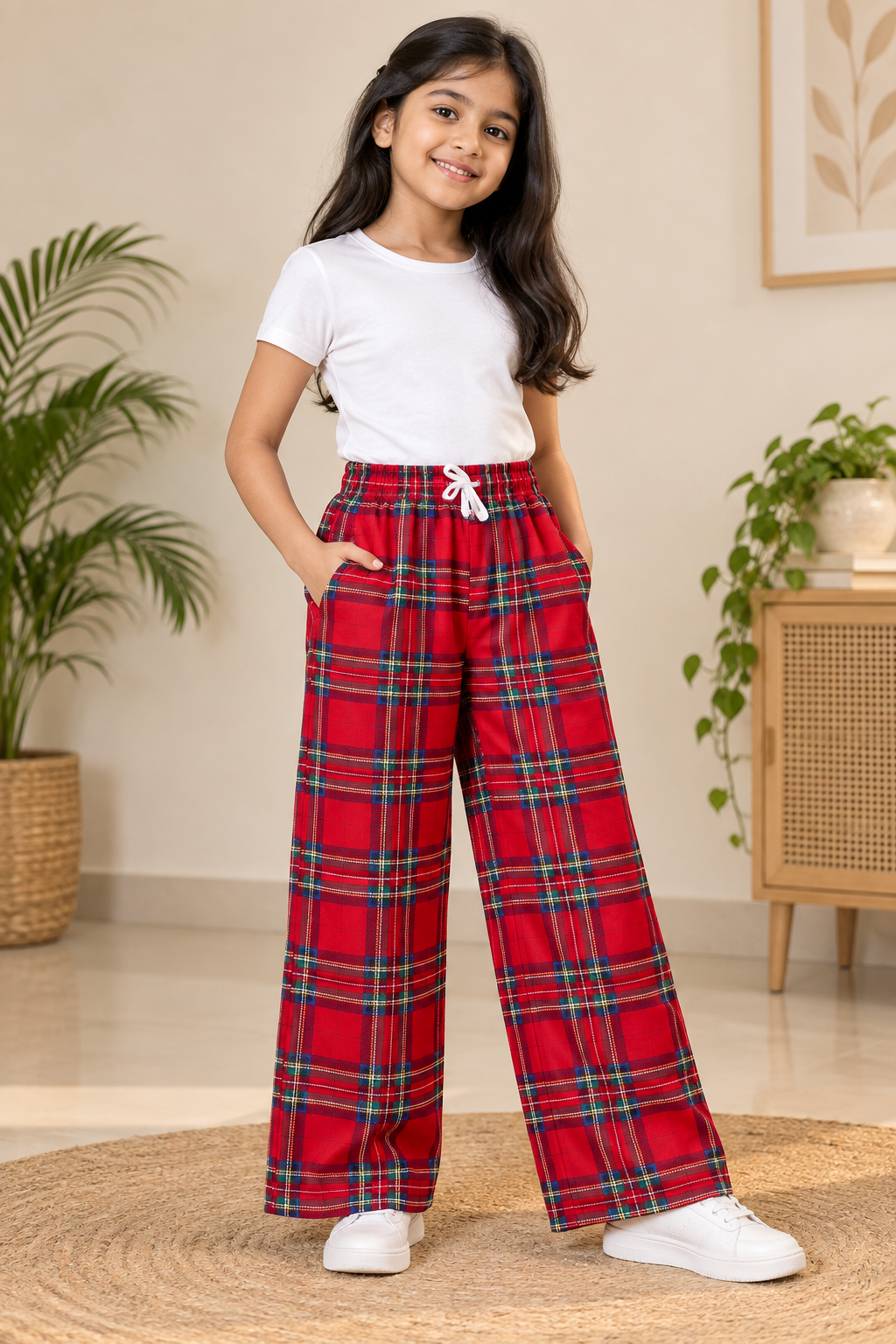 Red Tartan Check
