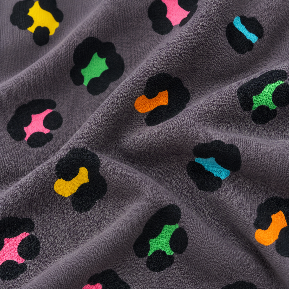Neon Leopard Print