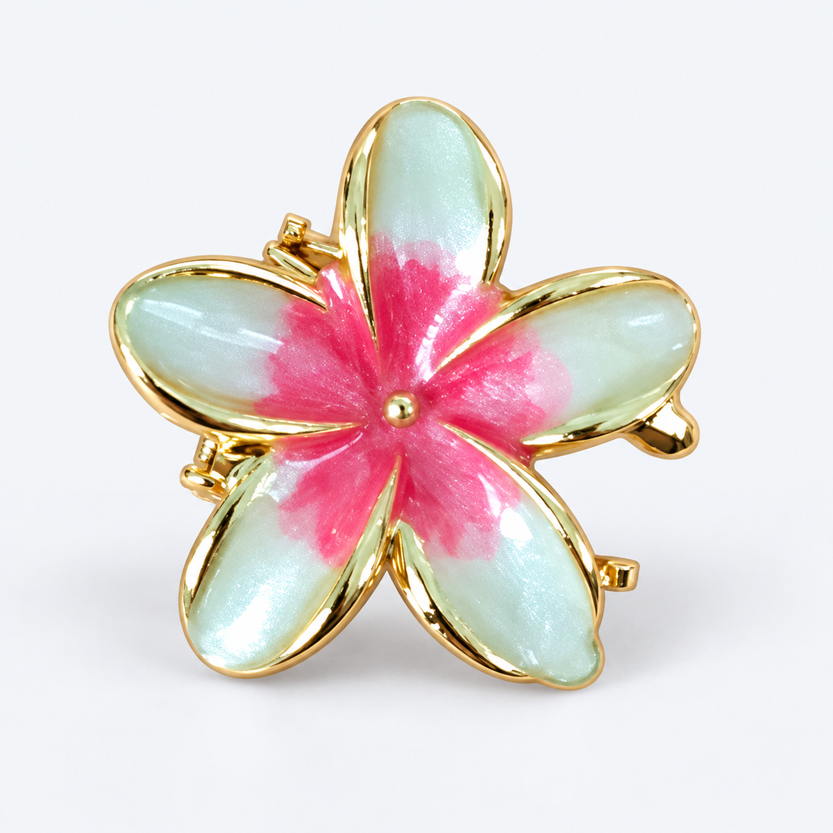 Pointed Flower Mint Pink