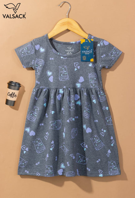 Girls Half Sleeve Frocks 1.0