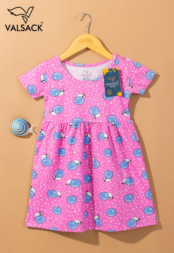 Girls Half Sleeve Frocks 1.0