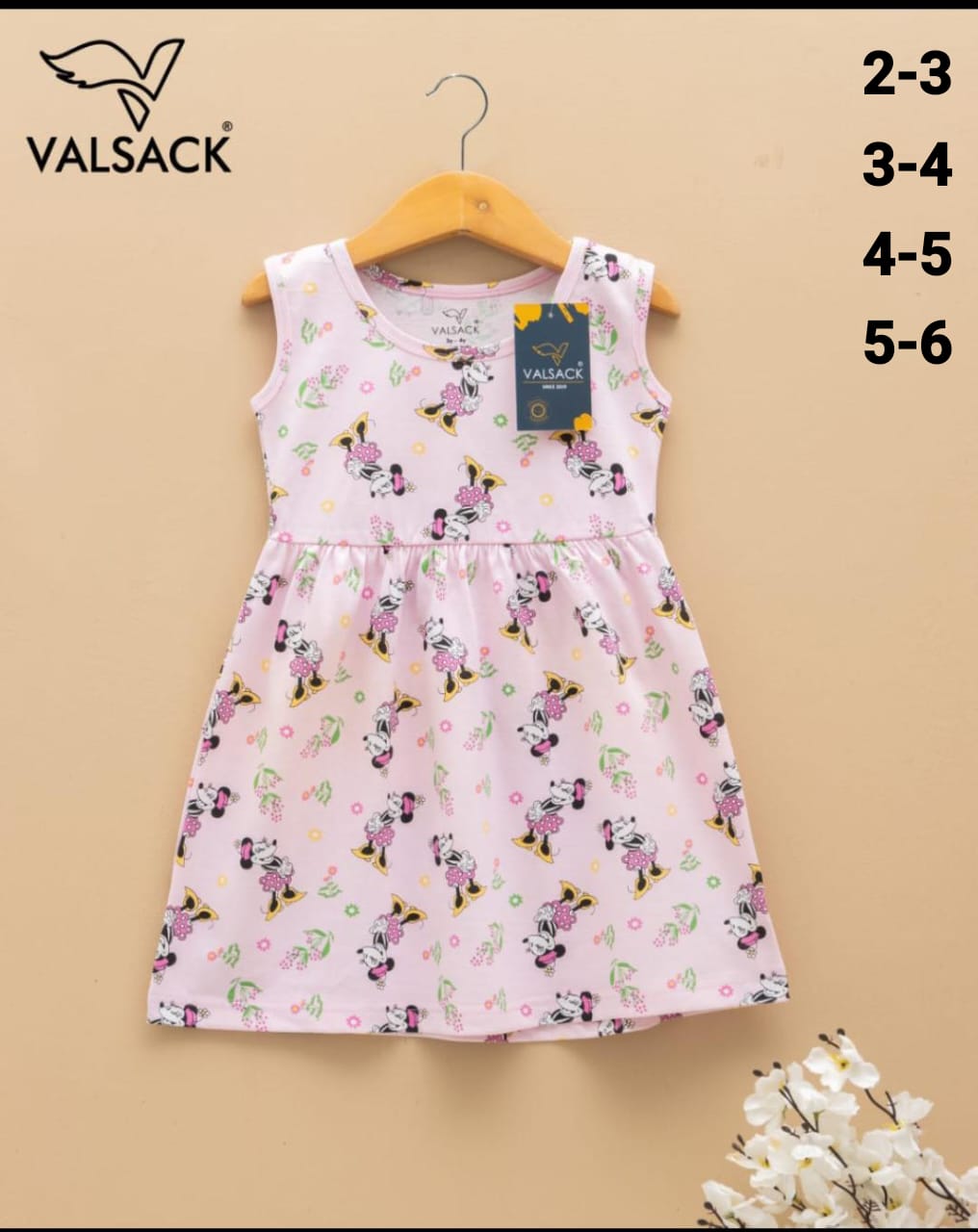 Girls Sleeveless  Frocks 1.0