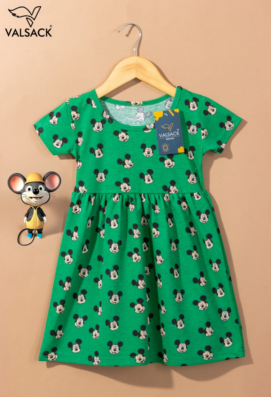 Girls Half Sleeve Frocks 1.0