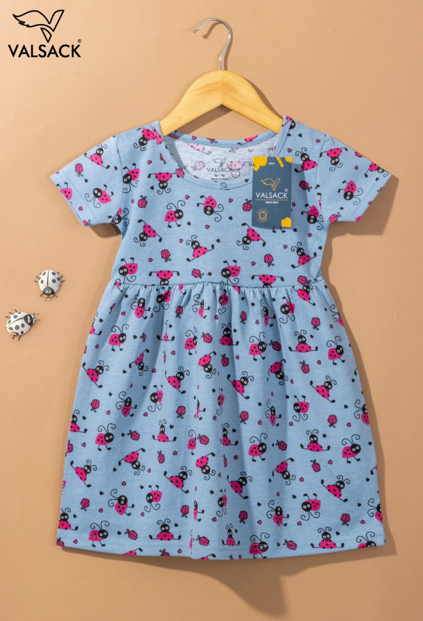 Girls Half Sleeve Frocks 1.0