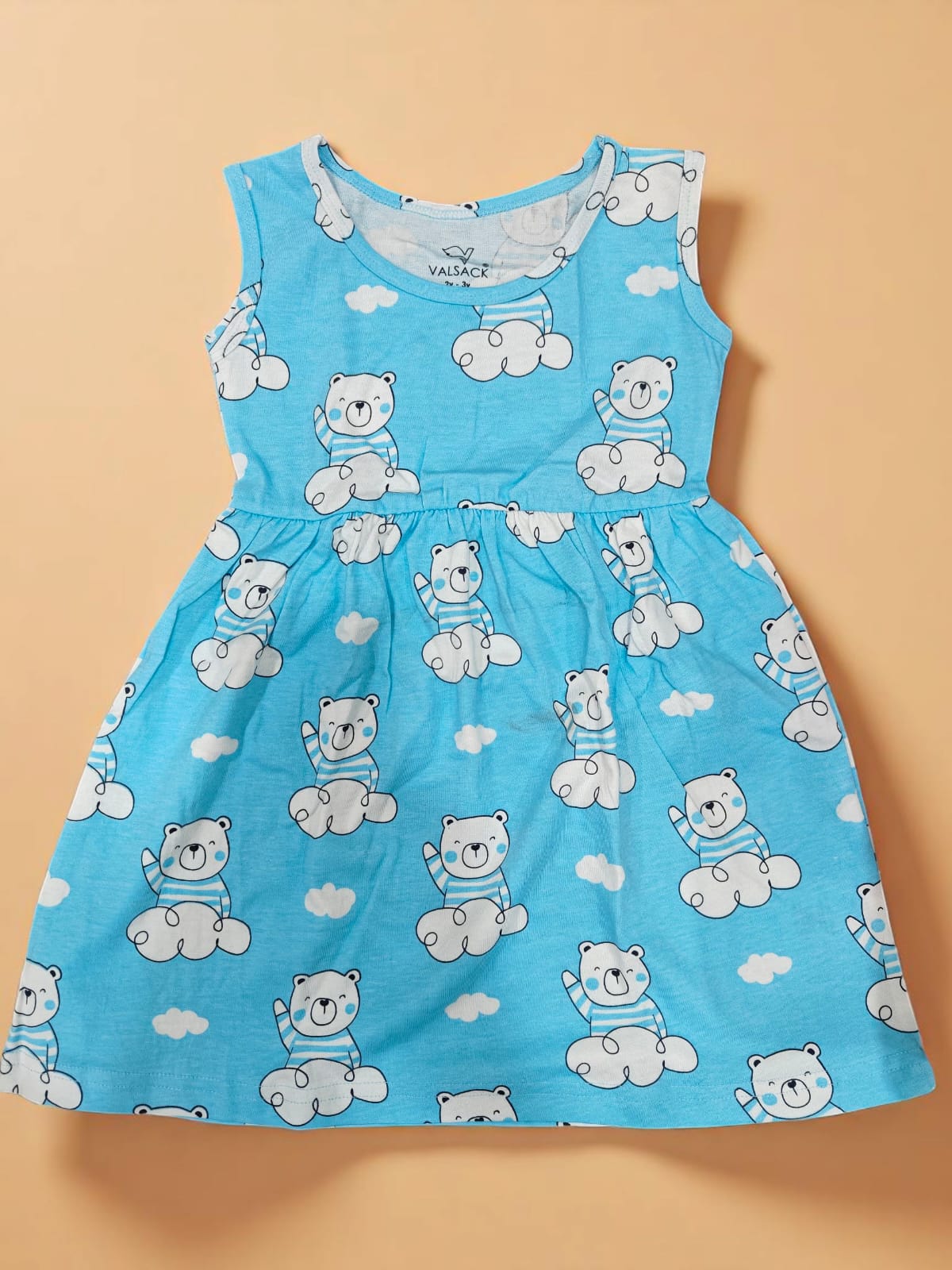 Girls Sleeveless  Frocks 1.0