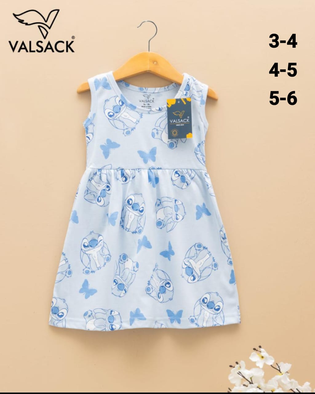 Girls Sleeveless  Frocks 1.0