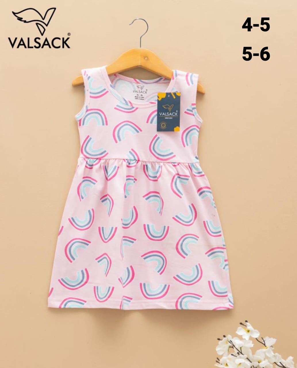 Girls Sleeveless  Frocks 1.0