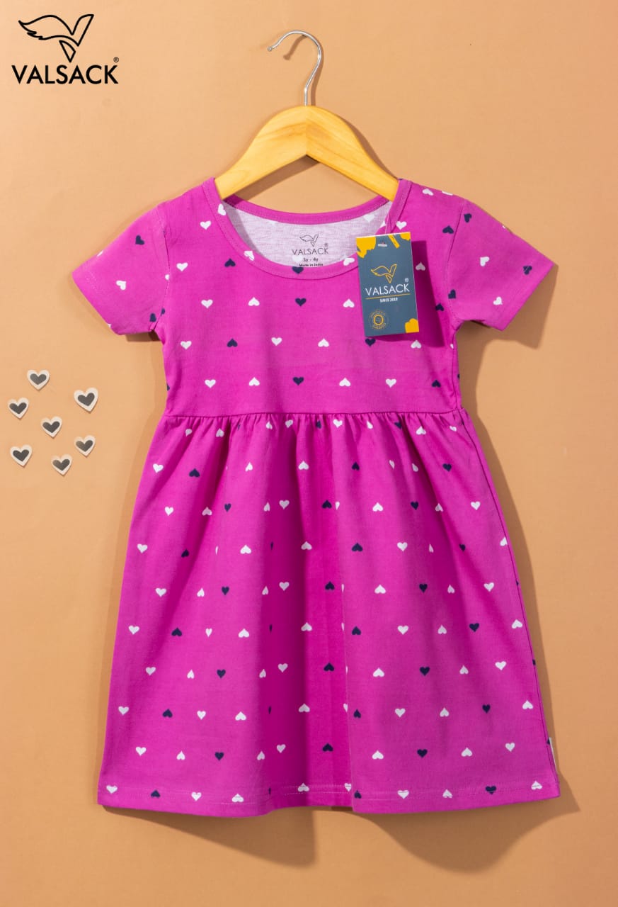 Girls Half Sleeve Frocks 1.0