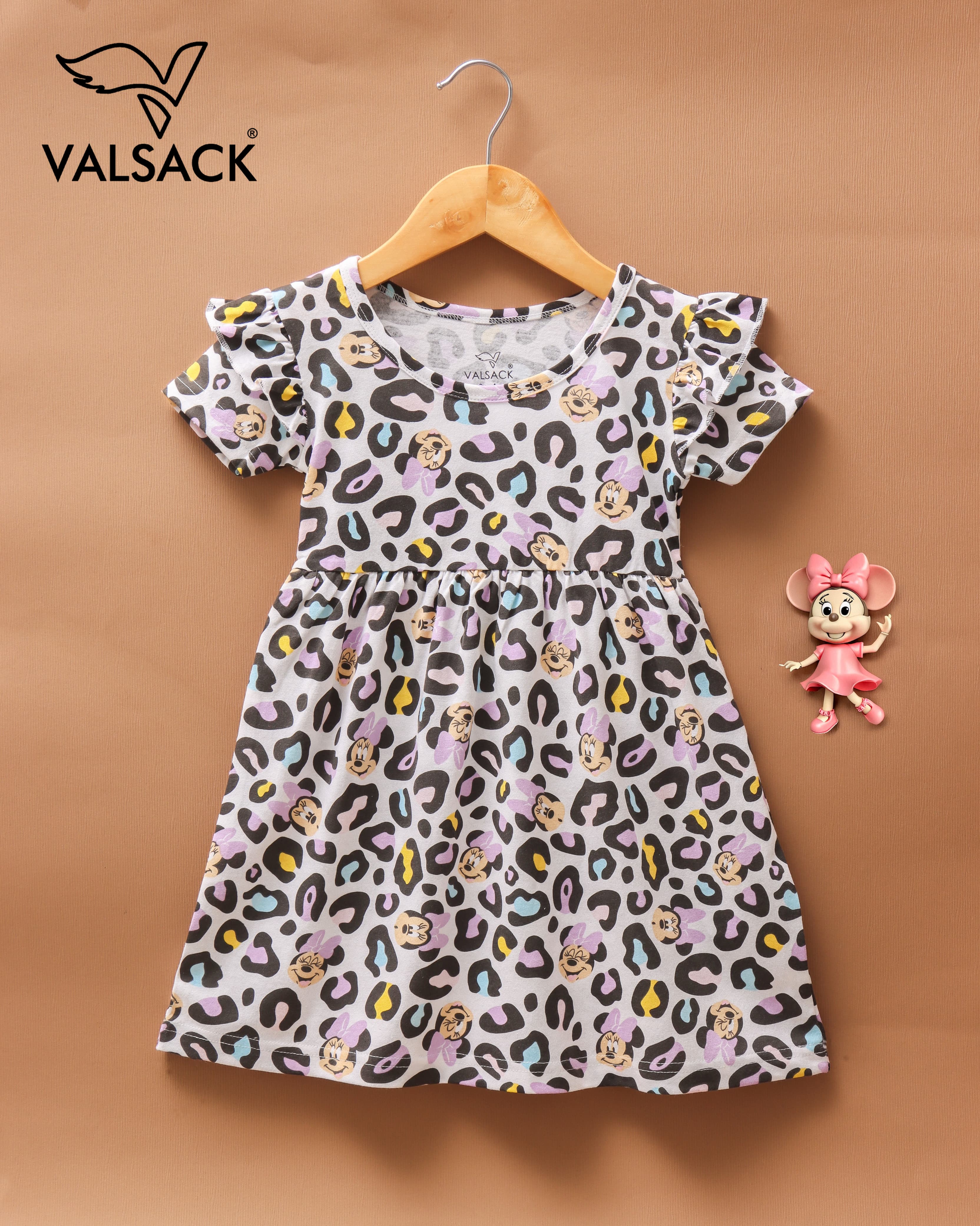 Girls Frill Sleeves Frocks 1.0