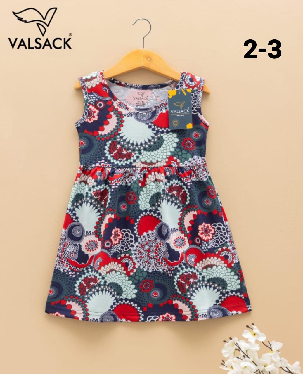 Girls Sleeveless  Frocks 1.0