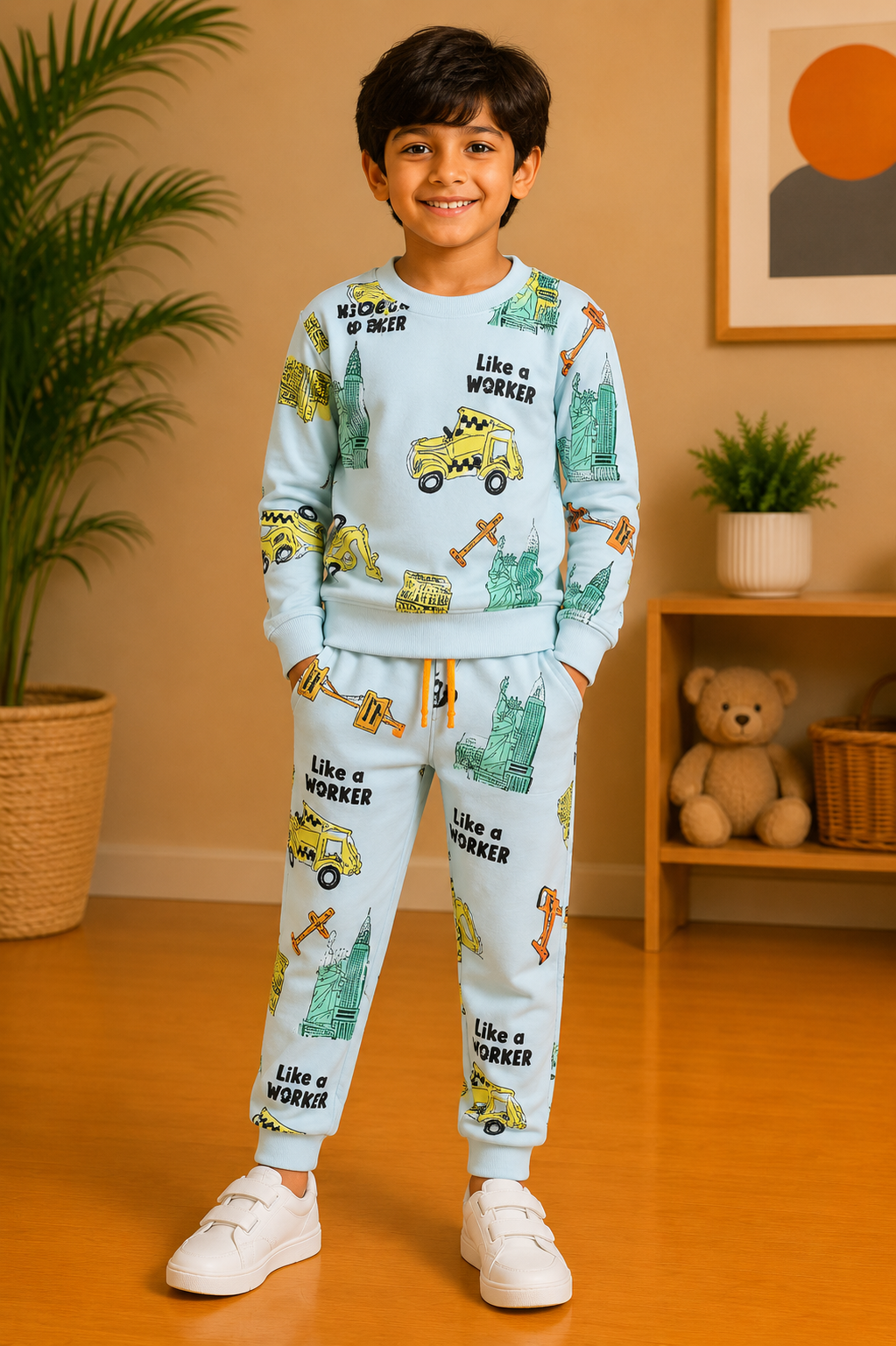 Unisex Sweatshirt &amp; Track Pant Set Older Sizes