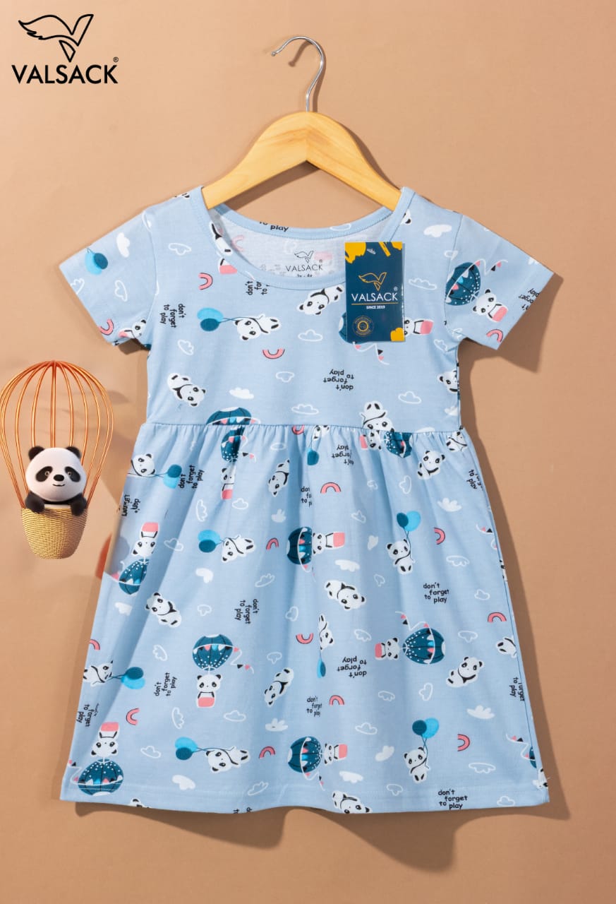 Girls Half Sleeve Frocks 1.0