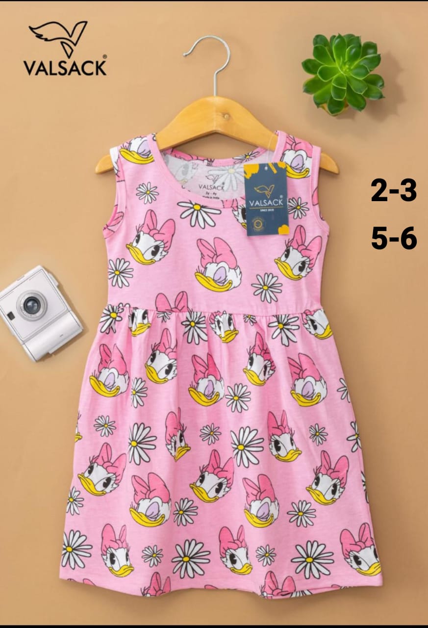 Girls Sleeveless  Frocks 1.0