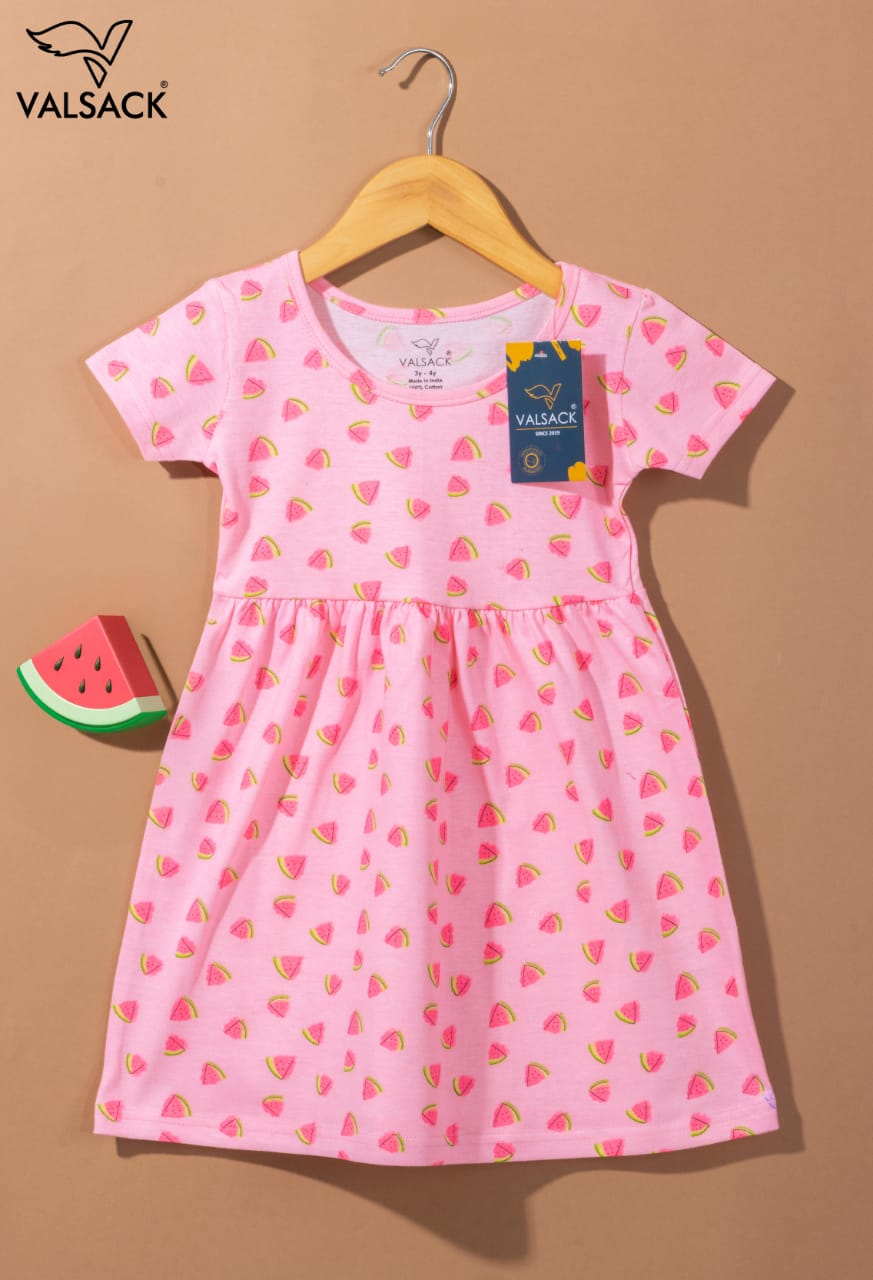 Girls Half Sleeve Frocks 1.0