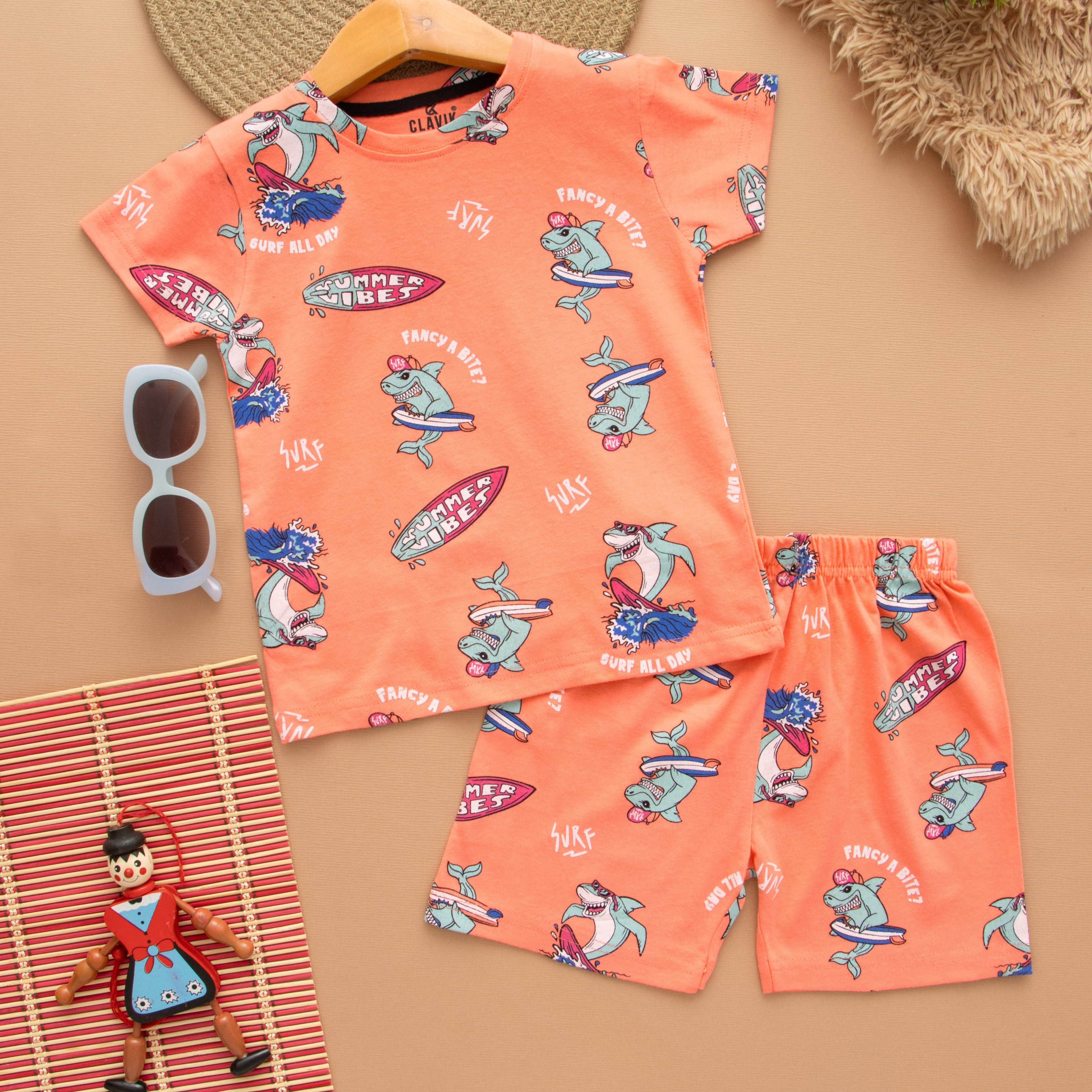 Boys T-Shirts with Shorts
