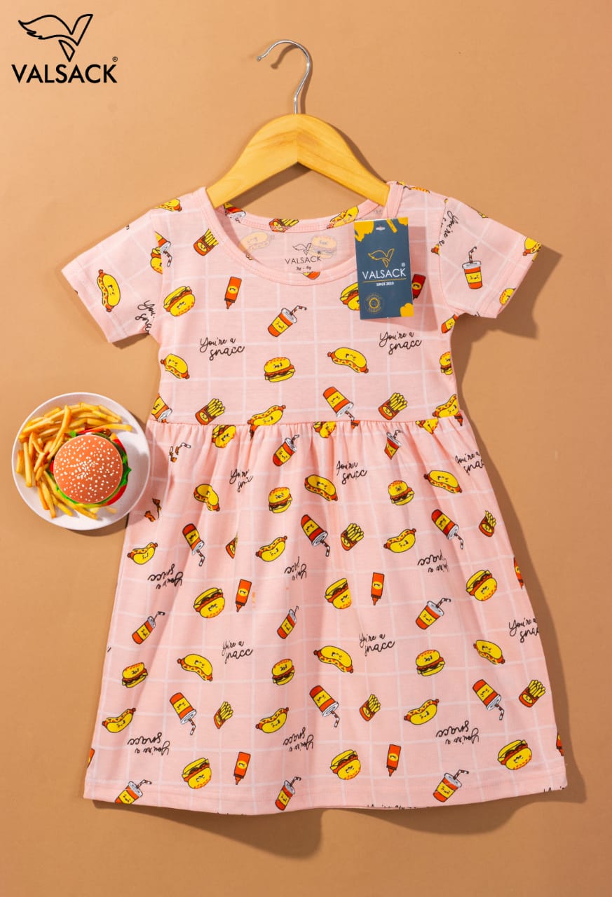 Girls Sleeves Frocks