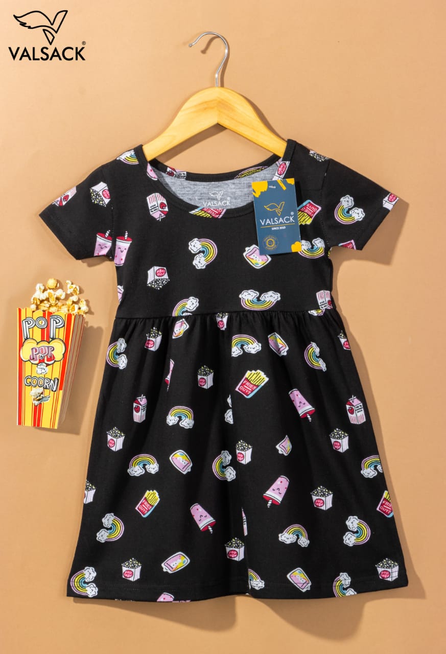 Girls Sleeves Frocks