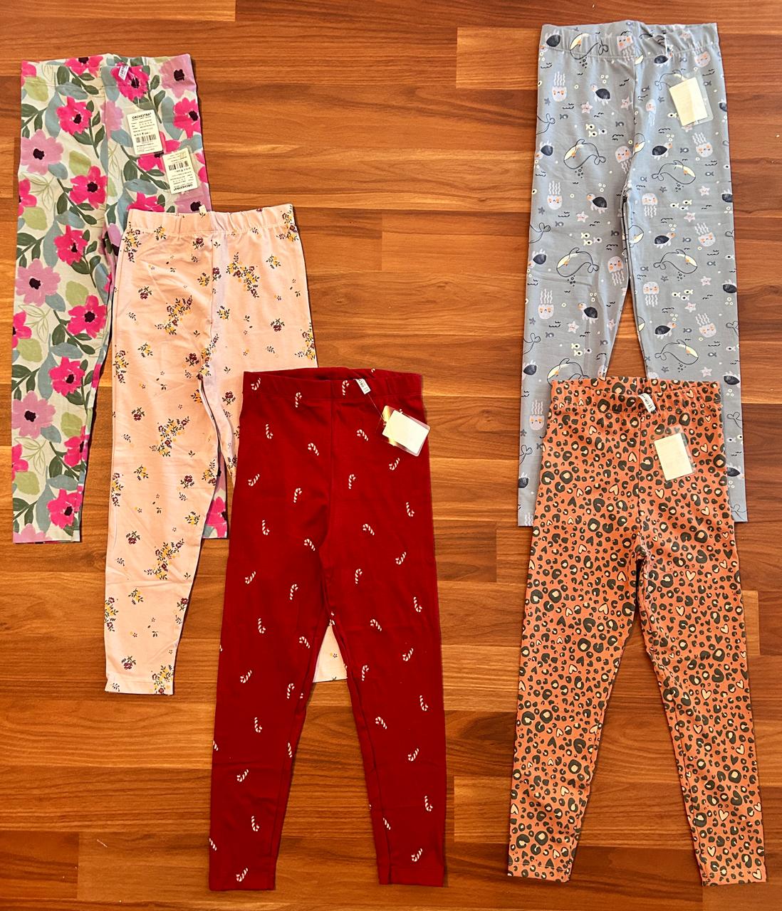 Girls Printed Leggings
