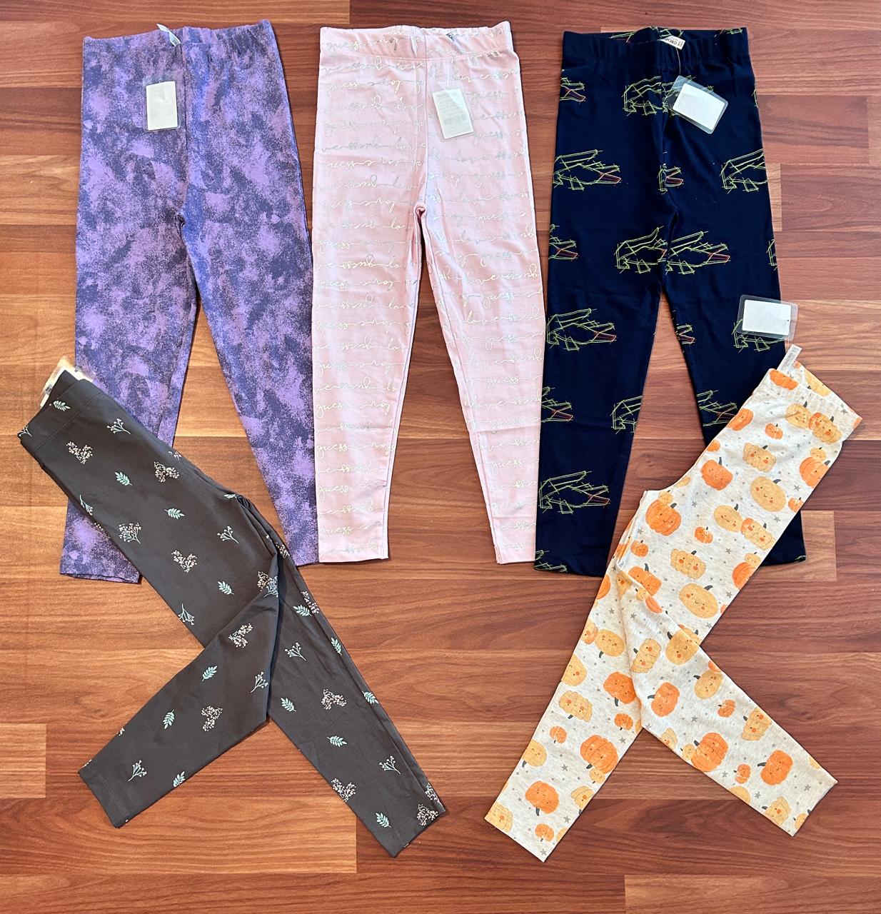 Girls Printed Leggings