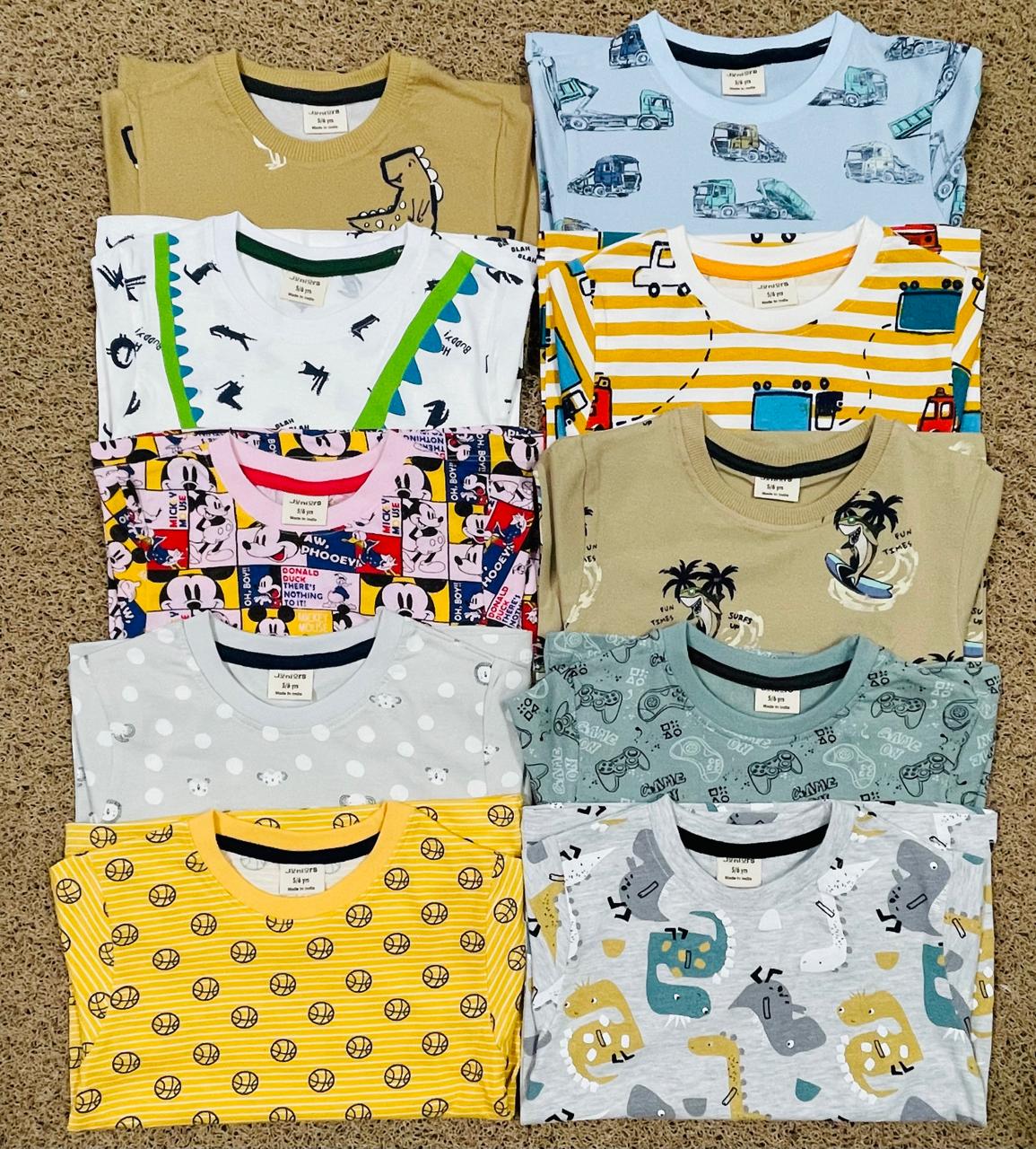 Junior Boys Half Sleeves T-Shirts