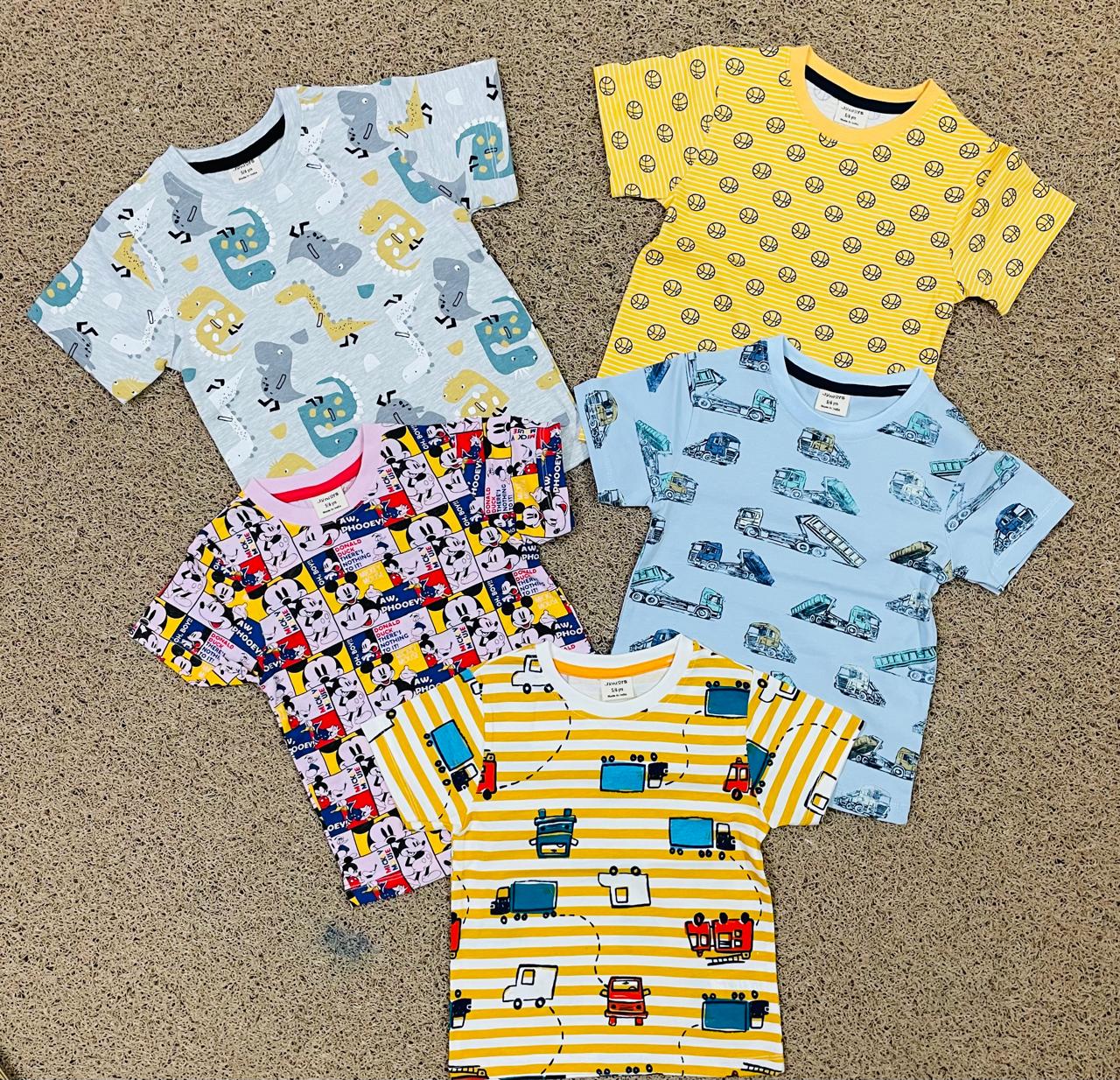 Junior Boys Half Sleeves T-Shirts
