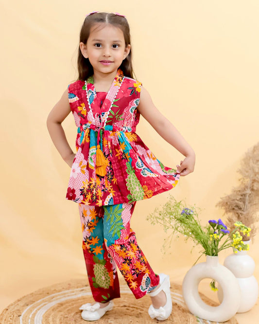 Girls Kurta with Pant Set