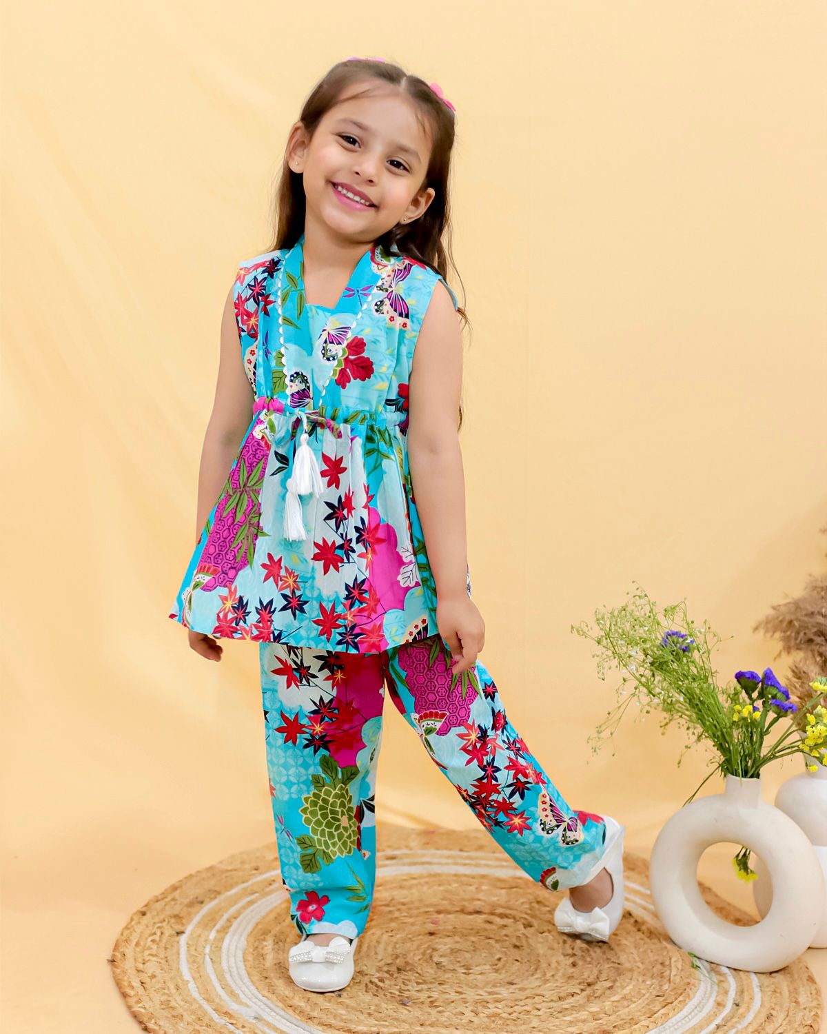 Girls Kurta with Pant Set