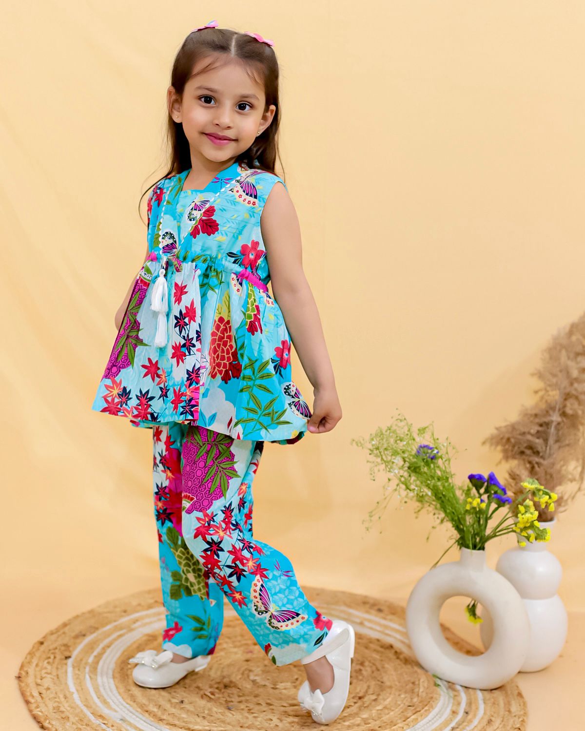 Girls Kurta with Pant Set
