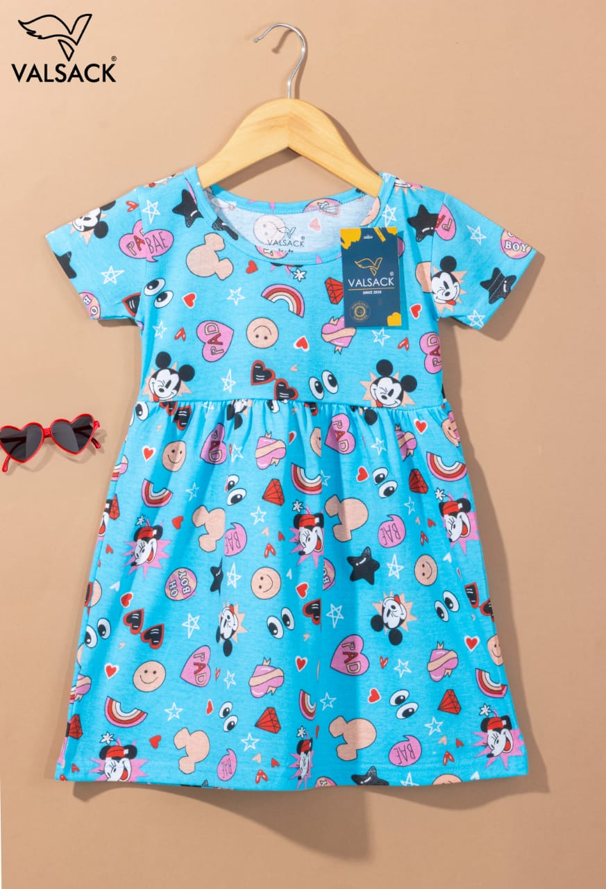 Girls Sleeves Frocks