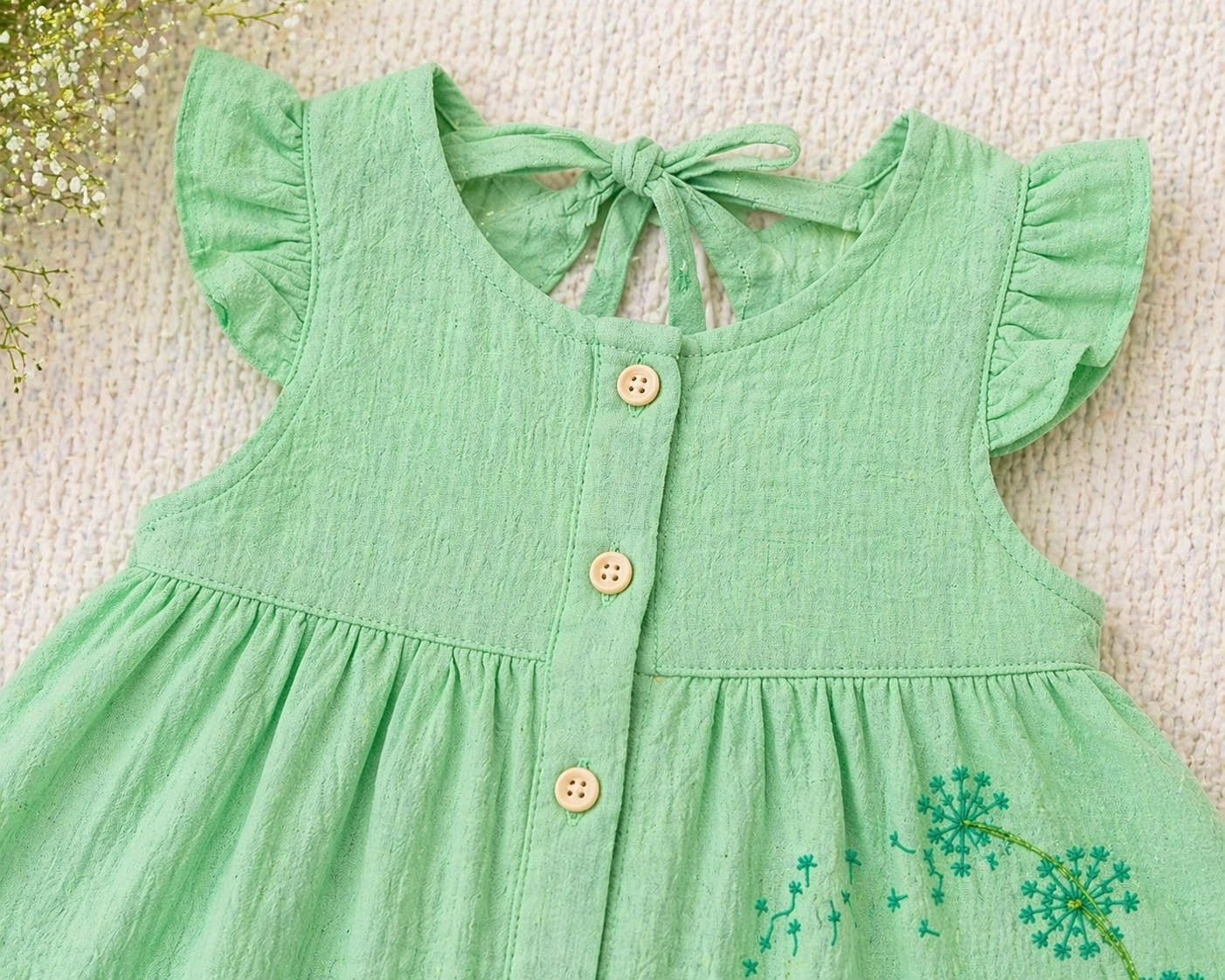 Muslin Embroidered Frock