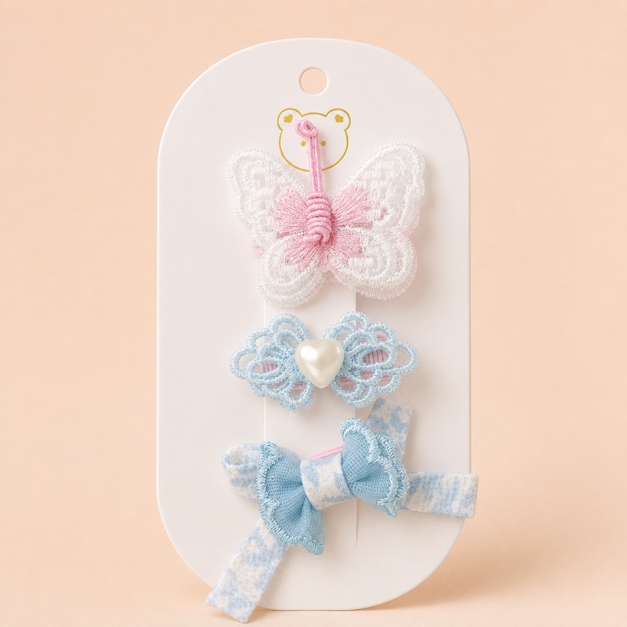 Blue Butterfly Bow