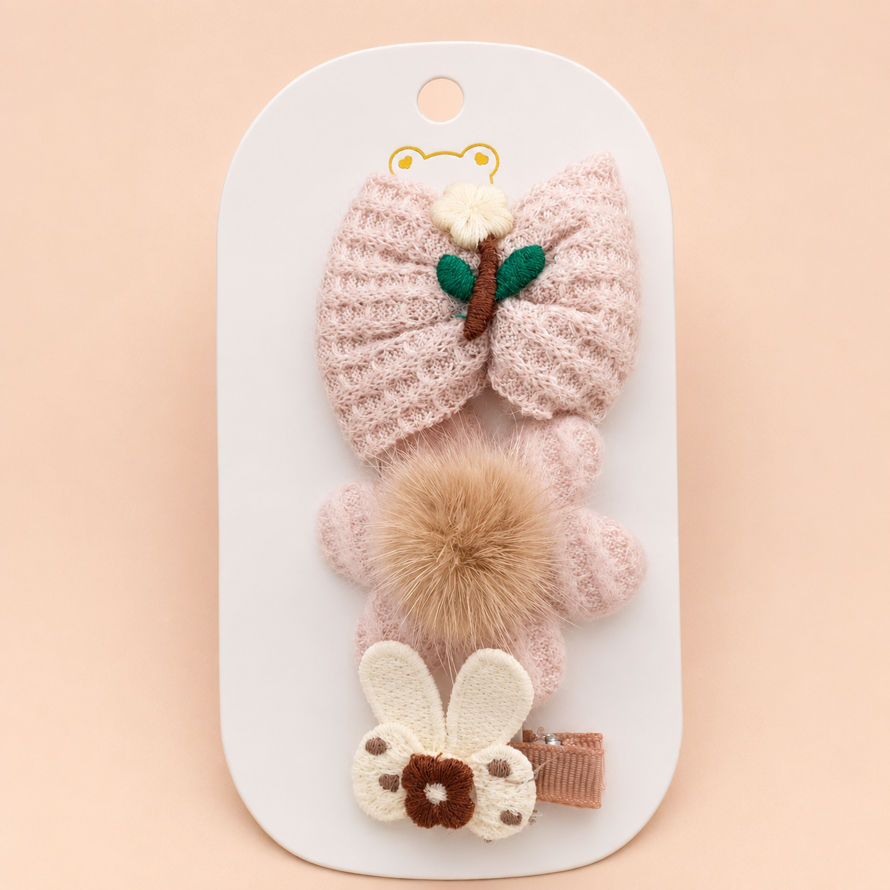 Blush Bunny Pom