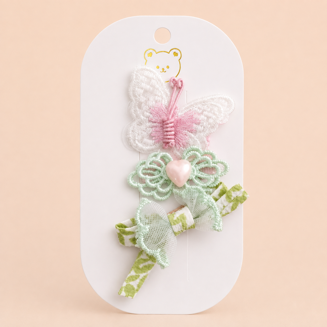 Mint Butterfly Bow